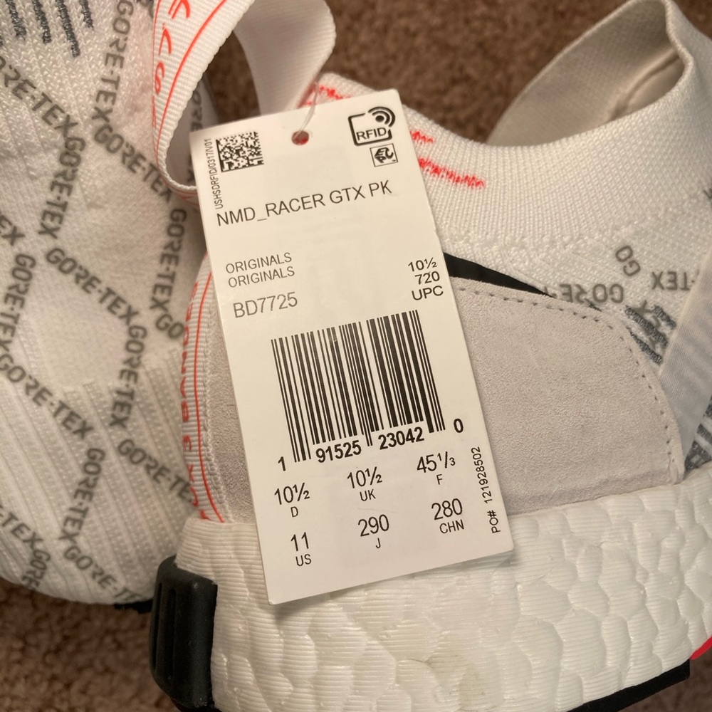 Exclusive Adidas NMD Racer GTX PK Gore-Tex Size 11 - Picture 8 of 8